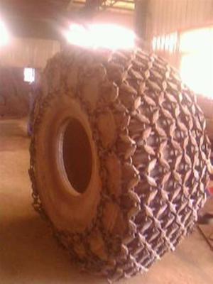 鏟車防滑鏈與保護鏈選購指南 以統威20鏟車防滑鏈16/70-20為例